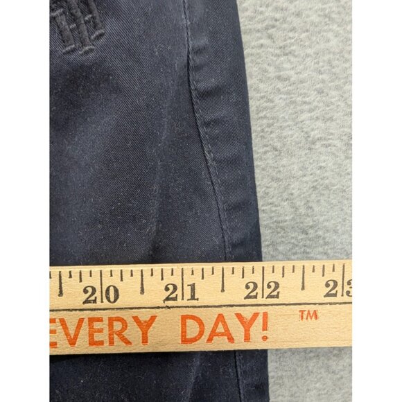 Tommy Hilfiger Pants Womens 8 Black Chino Straight Leg Ankle Stretch Casual - Picture 6 of 15
